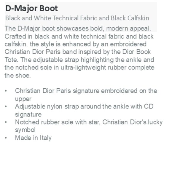 Pre-owned - Christian Dior D-Major Boots - 39 - Picture 10 of 10
